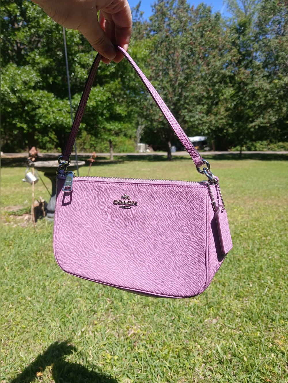 Coach Lavender Demi Purse